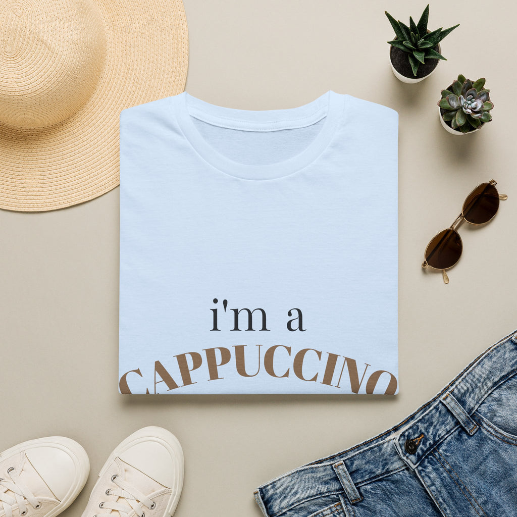 Cappuccino Guy T-Shirt – “I’m a Cappuccino Guy” Coffee Lover Tee