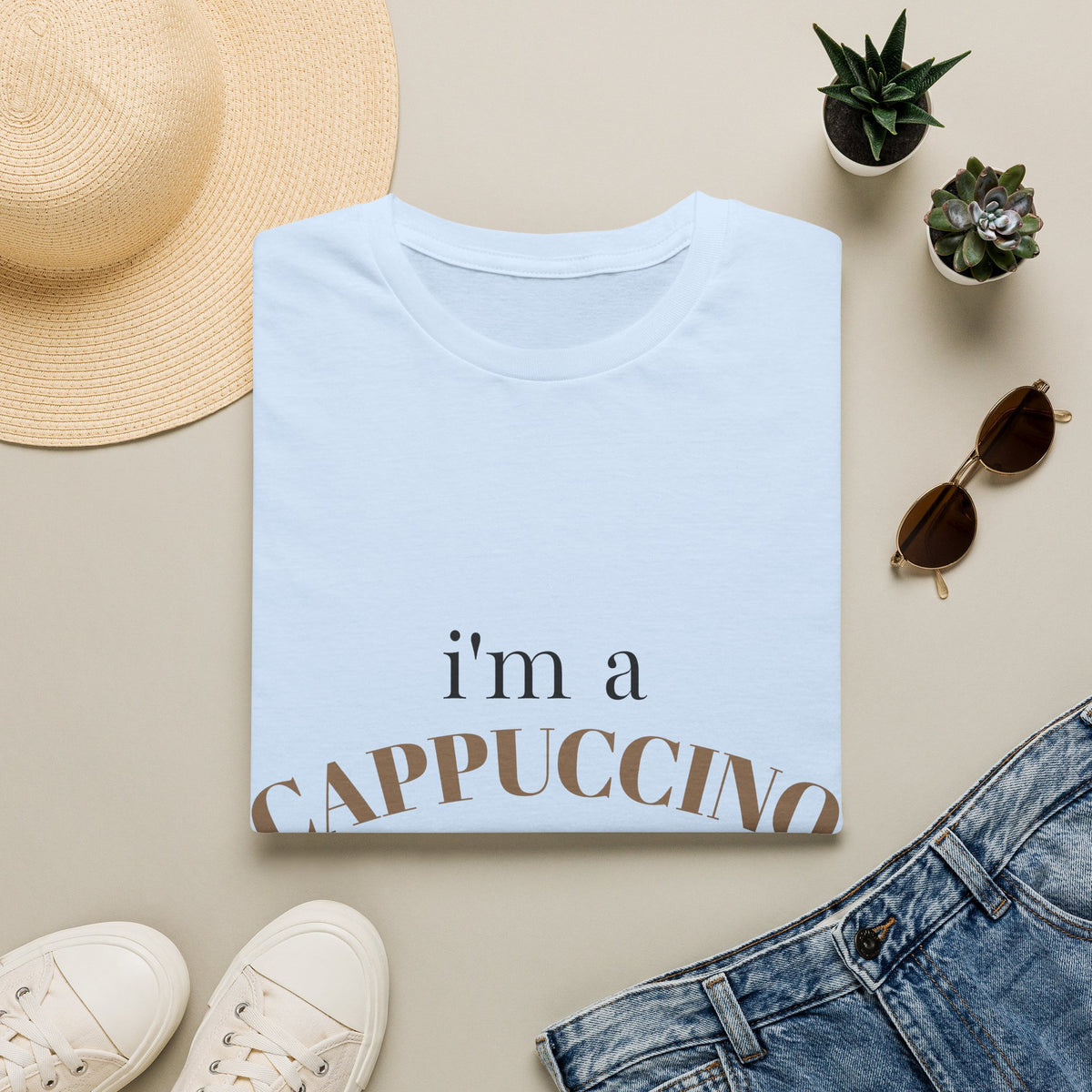 Cappuccino Guy T-Shirt – “I’m a Cappuccino Guy” Coffee Lover Tee