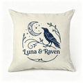 Luna & Raven Velvet Pillow Cover