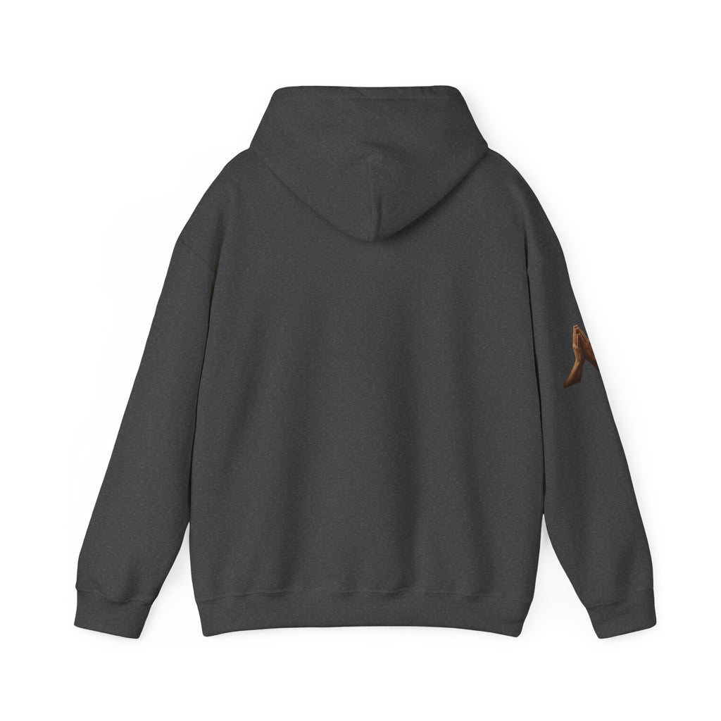 Just Pray Hoodie — Christian Faith Hoodie with Cross & Praying Hands