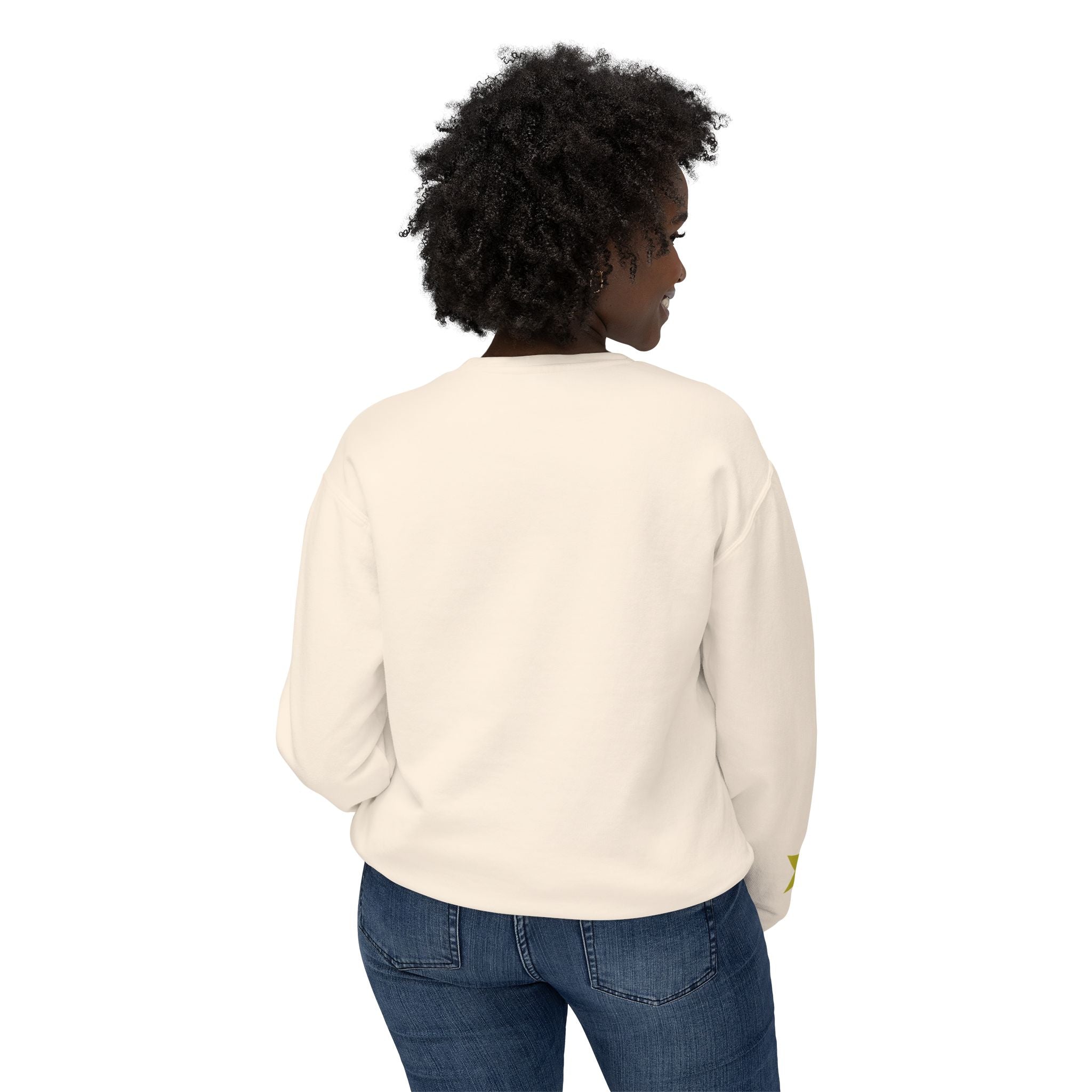 Shine Girl Crewneck Sweatshirt — Retro Star Graphic