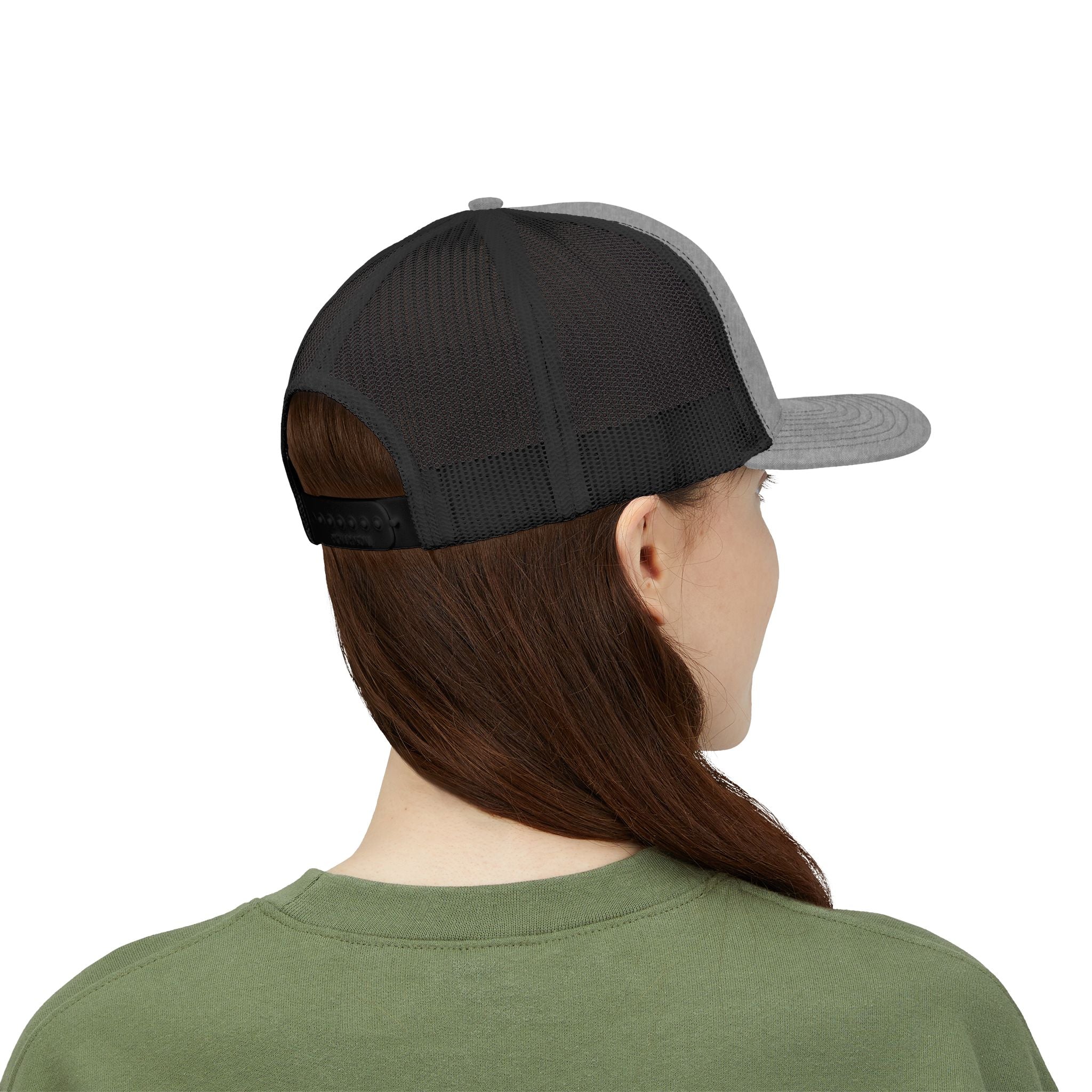 Luna & Raven Trucker Cap — Starry Night Embroidered Snapback