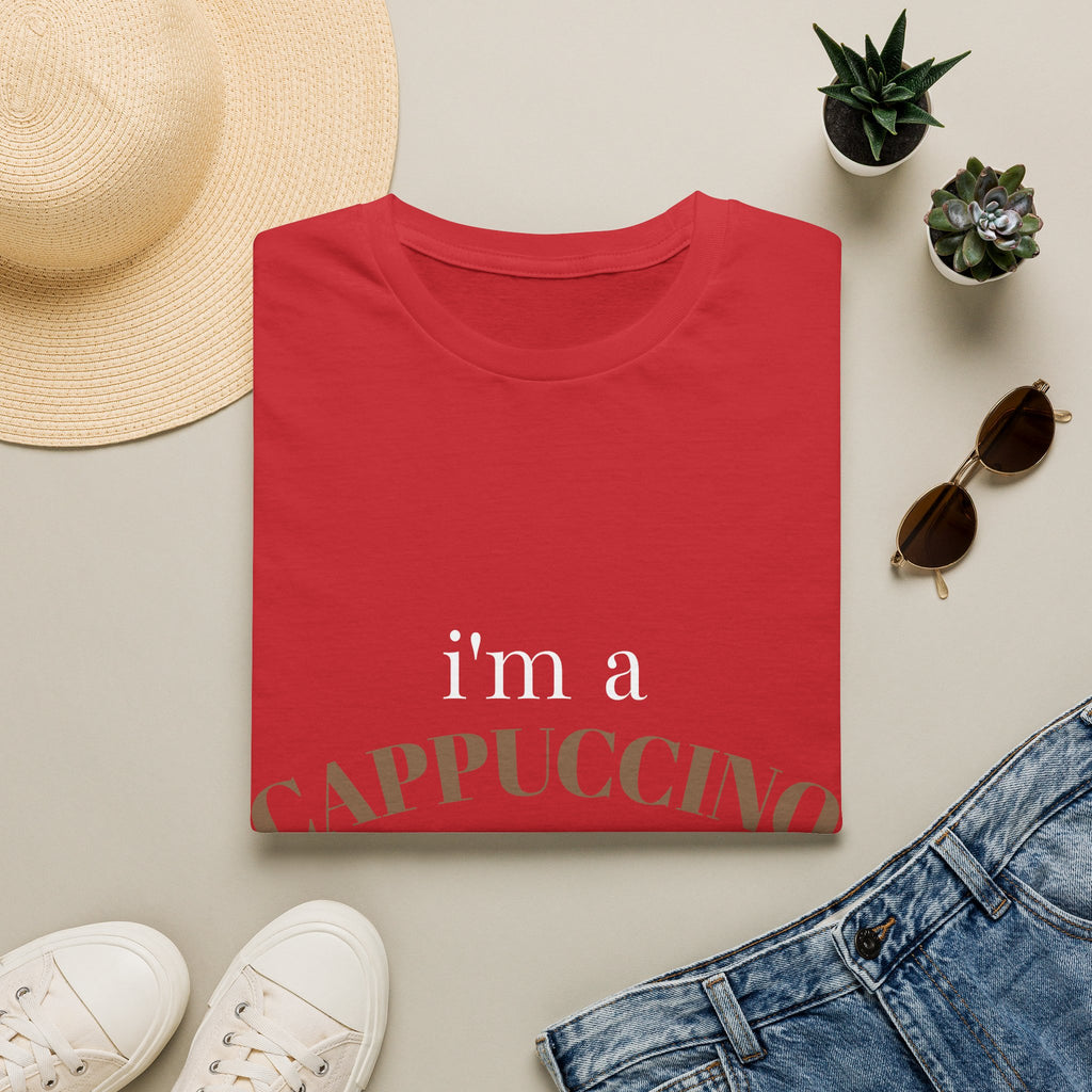 Cappuccino Guy T-Shirt – “I’m a Cappuccino Guy” Coffee Lover Tee