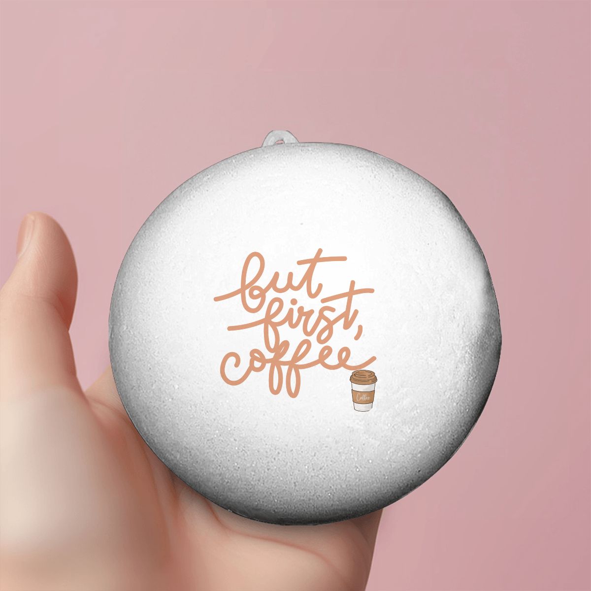 Bao Bun Squishy - coffee first