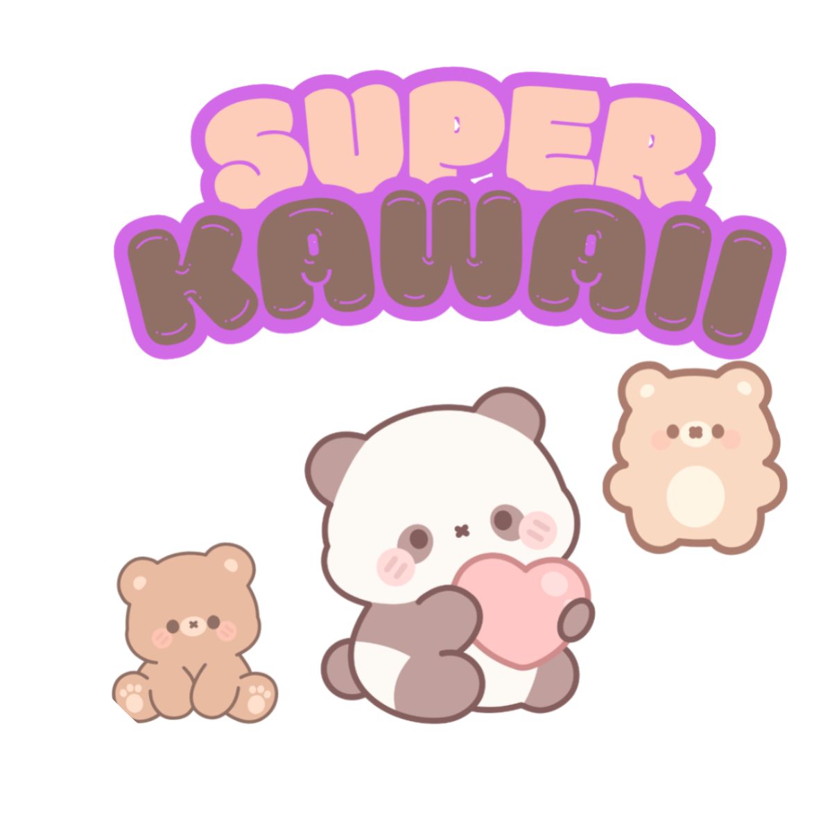 Bao Bun Squishy - super kawaii bears